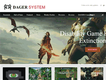 Tablet Screenshot of dagersystem.com
